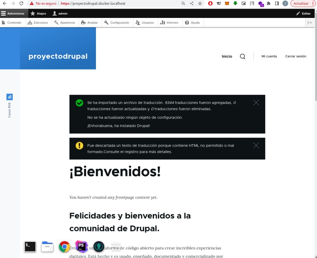 Instalar drupal con docker - Ivan Pelaez Garcia